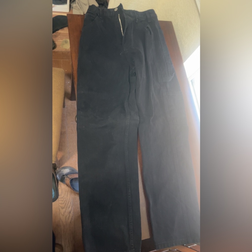 J. Galt Black Cargo Pants